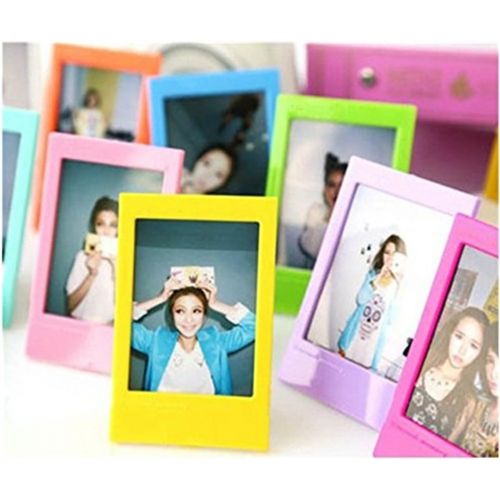  CLOVER 7 in 1 Accessory Bundles Set for Fujifilm Instax Mini 8 Instant Camera (Flower Case Bag/Album/Colorful Filter/Rabbit Close-Up Lens/Wall Hanging Frame/Photo Frame/Sticker Bor