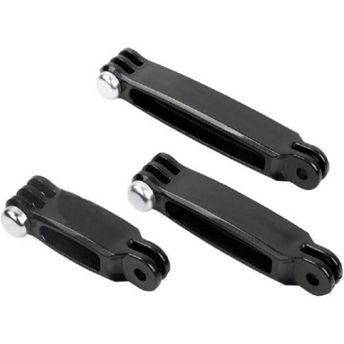  CLOVER 3 in 1 Nylon Extension Arm Set for GoPro Hero 5 / 4 / 3+ / 3 / 2 / 1 --Black