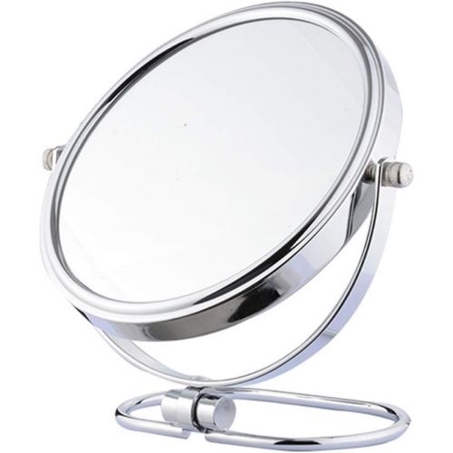  CLQ Makeup Mirrors Wall-Mounted Mirrors Mirror 7-8-Inch Massive Magnifying Makeup Mirror | Double-Sided 1X & 3X Magnification for Vanity Countertop Bathroom Mirrors Floor & Full Le