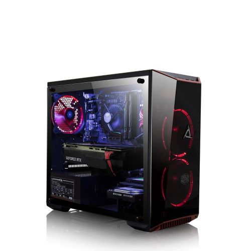  CLX Set VR-Ready Gaming Desktop - Intel Core i7 9700K 8-Core, 16GB DDR4, NVIDIA GeForce RTX 2060 6GB, 120GB SSD+1TB HDD, WiFi, Win 10