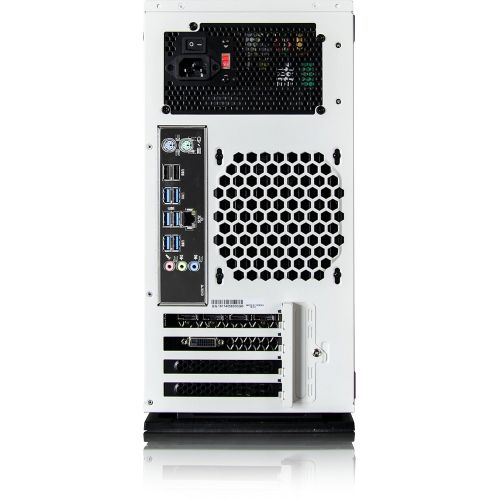  CybertronPC CLX Set Gaming PC - AMD Ryzen 7 1700 3.00GHz 8-Core, 16GB DDR4, NVIDIA GTX 1070 8GB Video, 120GB SSD + 1TB HDD, Win 10 Home 64-bit, White