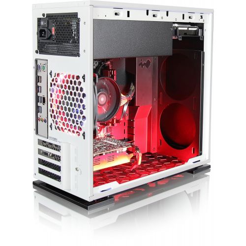  CybertronPC CLX Set Gaming PC - AMD Ryzen 7 1700 3.00GHz 8-Core, 16GB DDR4, NVIDIA GTX 1070 8GB Video, 120GB SSD + 1TB HDD, Win 10 Home 64-bit, White