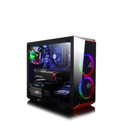  CLX Set VR-Ready Gaming Desktop - Intel Core i7 9700K 8-Core, 16GB DDR4, NVIDIA GeForce RTX 2060 6GB, 240GB SSD+2TB HDD, WiFi, Win 10