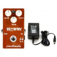 CMATMods CMATMODS CMAT Mods Brownie Distortion Pedal w/ Power Supply