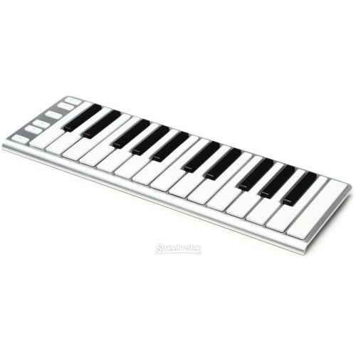  CME Xkey 25-key Mobile Keyboard Controller - Silver