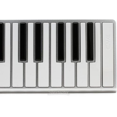  CME Xkey 25-key Mobile Keyboard Controller - Silver