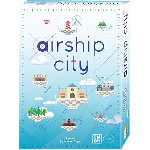  CMON Cool Mini or Not Airship City Board Game