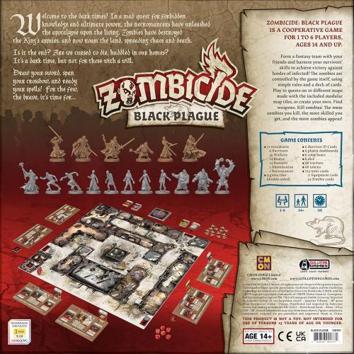  CMON Zombicide: Black Plague