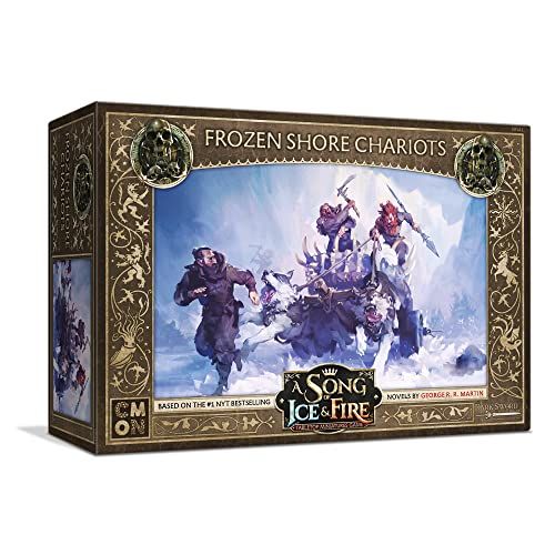  A Song of Ice and Fire Tabletop Miniatures Frozen Shore Chariots Unit Box Strategy Game for Teens and Adults Ages 14+ 2+ Players Average Playtime 45-60 Minutes Made by CMON, (SIF41