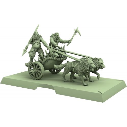  A Song of Ice and Fire Tabletop Miniatures Frozen Shore Chariots Unit Box Strategy Game for Teens and Adults Ages 14+ 2+ Players Average Playtime 45-60 Minutes Made by CMON, (SIF41