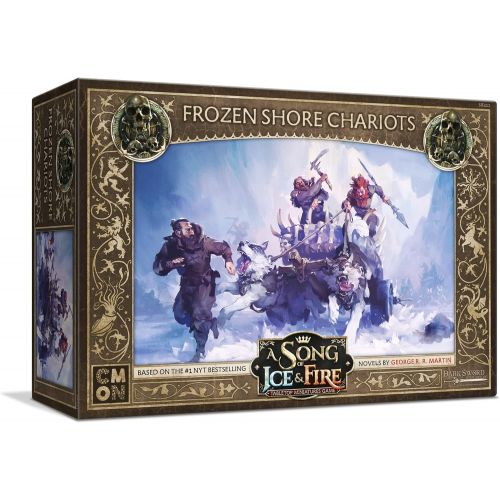  A Song of Ice and Fire Tabletop Miniatures Frozen Shore Chariots Unit Box Strategy Game for Teens and Adults Ages 14+ 2+ Players Average Playtime 45-60 Minutes Made by CMON, (SIF41
