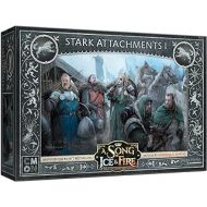 A Song of Ice and Fire Tabletop Miniatures Game Stark Unit Attachments Box I Strategy Game for Teens and Adults Ages 14+ 2+ Players Average Playtime 45-60 Minutes Made by CMON