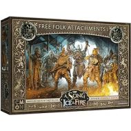 A Song of Ice and Fire Tabletop Miniatures Game Free Folk Attachments I Box Set Strategy Game for Teens and Adults Ages 14+ 2+ Players Average Playtime 45-60 Minutes Made by CMON