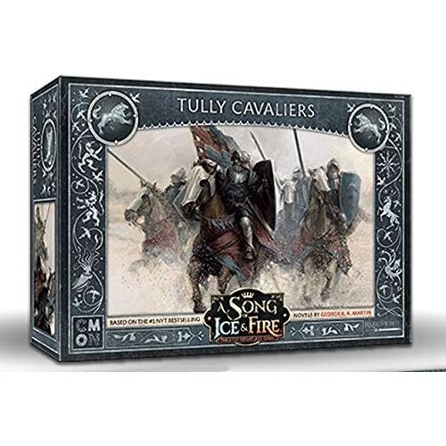  A Song of Ice and Fire Tabletop Miniatures Game Tully Cavaliers Unit Box Strategy Game for Teens and Adults Ages 14+ 2+ Players Average Playtime 45-60 Minutes Made by CMON