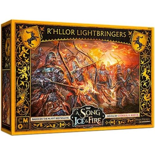  CMON A Song of Ice and Fire Tabletop Miniatures Rhllor Lightbringers Unit Box Strategy Game for Teens and Adults Ages 14+ 2+ Players Average Playtime 45-60 Minutes Made