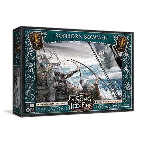  A Song of Ice and Fire Tabletop Miniatures Ironborn Bowmen Unit Box Strategy Game for Teens and Adults Ages 14+ 2+ Players Average Playtime 45-60 Minutes Made by CMON, (SIF902)