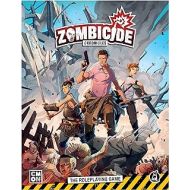 CMON Zombicide Chronicles The Roleplaying Game Core Book Strategy Game Zombie Adventure Game Cooperative Game for Adults and Teens Ages 14+ 2+ Players Avg. Playtime 30-45 Minutes Made b
