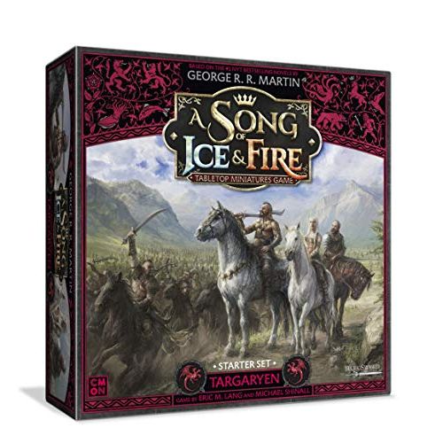  A Song of Ice and Fire: Tabletop Miniatures Game Targaryen Starter Set Strategy Game for Teens and Adults Ages 14+ 2+ Players Average Playtime 45-60 Minutes Made by CMON