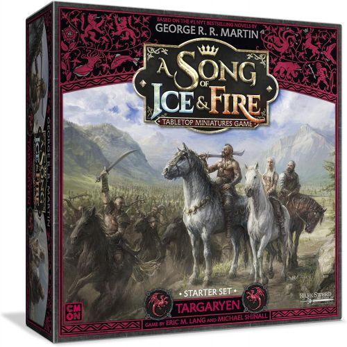  A Song of Ice and Fire: Tabletop Miniatures Game Targaryen Starter Set Strategy Game for Teens and Adults Ages 14+ 2+ Players Average Playtime 45-60 Minutes Made by CMON