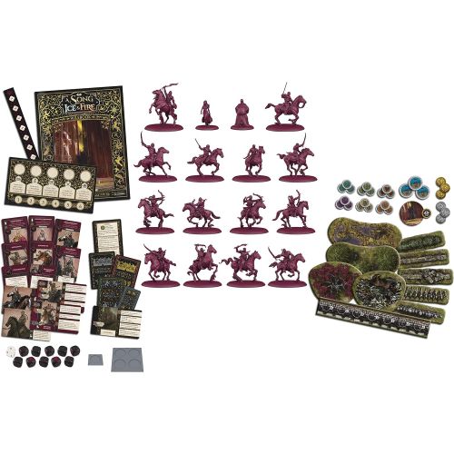  A Song of Ice and Fire: Tabletop Miniatures Game Targaryen Starter Set Strategy Game for Teens and Adults Ages 14+ 2+ Players Average Playtime 45-60 Minutes Made by CMON