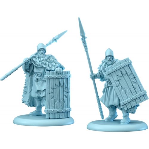  A Song of Ice and Fire Tabletop Miniatures Karstark Spearmen Strategy Game for Teens and Adults Ages 14+ 2+ Players Average Playtime 45-60 Minutes Made by CMON, (SIF114)