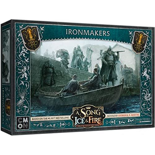  A Song of Ice and Fire Tabletop Miniatures Game Ironmakers Unit Box Strategy Game for Teens and Adults Ages 14+ 2+ Players Average Playtime 45-60 Minutes Made by CMON