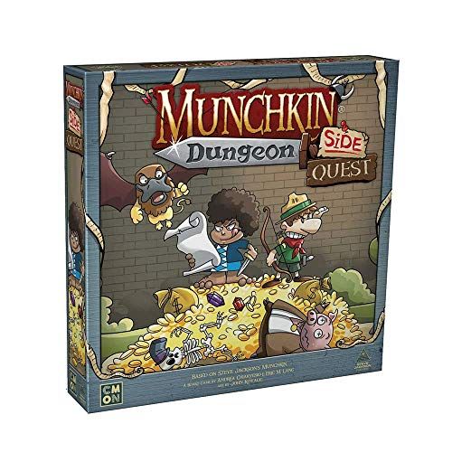  CMON Munchkin Dungeon: Side Quest Expansion (MKD002)
