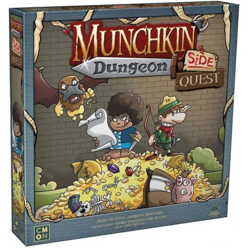  CMON Munchkin Dungeon: Side Quest Expansion (MKD002)