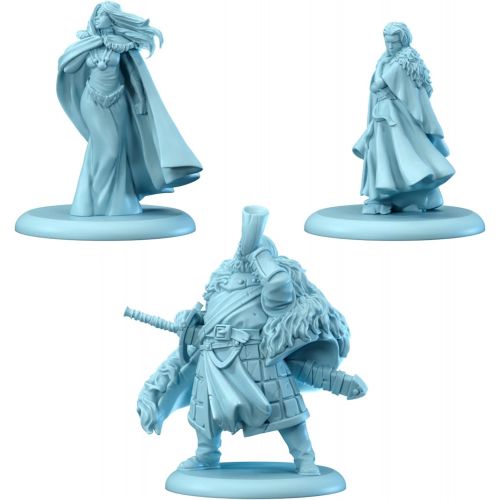  A Song of Ice & Fire Tabletop Miniatures Game Stark Starter Set Strategy Game for Teens and Adults Ages 14+ 2+ Players Average Playtime 45-60 Minutes Made by CMON, Multicolor, (SIF