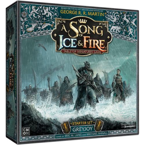  A Song of Ice and Fire Tabletop Miniatures Game House Greyjoy Starter Set Strategy Game for Teens and Adults Ages 14+ 2+ Players Average Playtime 45-60 Minutes Made by CMON