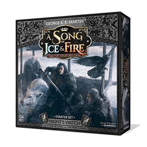  A Song of Ice & Fire Tabletop Miniatures Game Nights Watch Starter Set Strategy Game for Teens and Adults Ages 14+ 2+ Players Average Playtime 45-60 Minutes Made by CMON