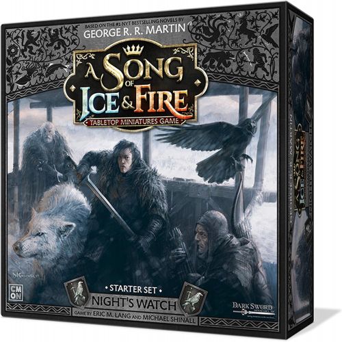  A Song of Ice & Fire Tabletop Miniatures Game Nights Watch Starter Set Strategy Game for Teens and Adults Ages 14+ 2+ Players Average Playtime 45-60 Minutes Made by CMON