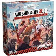 CMON Zombicide 2nd Edition: Washington Z.C. Expansion Zombie Game Cooperative Miniatures Board Game Horror Adventure Game Ages 14+ for 1 to 6 Players Average Playtime 60 Minutes Made by