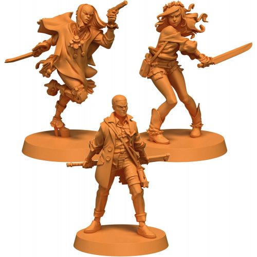  CMON Zombicide 2nd Edition: Washington Z.C. Expansion Zombie Game Cooperative Miniatures Board Game Horror Adventure Game Ages 14+ for 1 to 6 Players Average Playtime 60 Minutes Made by