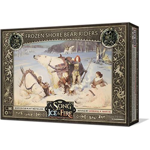  A Song of Ice and Fire Tabletop Miniatures Game Frozen Shore Bear Riders Unit Box Strategy Game for Teens and Adults Ages 14+ 2+ Players Avg. Playtime 45-60 Minutes Made by CMON SI