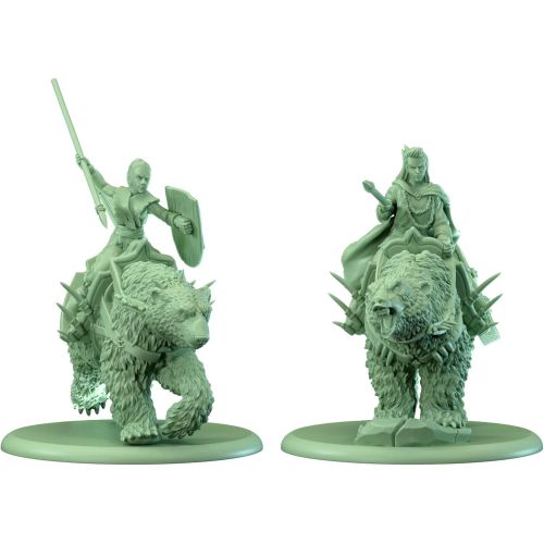  A Song of Ice and Fire Tabletop Miniatures Game Frozen Shore Bear Riders Unit Box Strategy Game for Teens and Adults Ages 14+ 2+ Players Avg. Playtime 45-60 Minutes Made by CMON SI