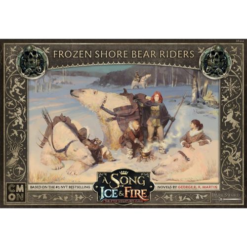  A Song of Ice and Fire Tabletop Miniatures Game Frozen Shore Bear Riders Unit Box Strategy Game for Teens and Adults Ages 14+ 2+ Players Avg. Playtime 45-60 Minutes Made by CMON SI