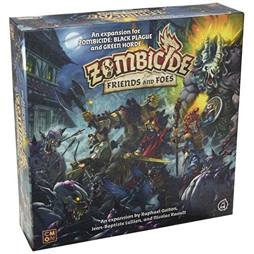  CMON Zombicide Green Horde Friends and Foes Board Game EXPANSION Strategy Game Cooperative Game for Teens and Adults Zombie Board Game Ages 14+ 1-6 Players Avg. Playtime 1 Hour Made by