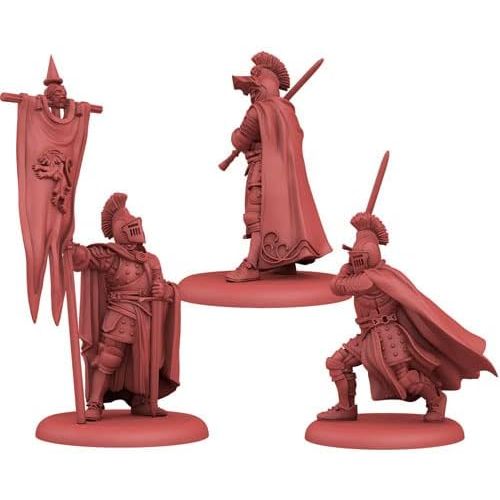  A Song of Ice and Fire Tabletop Miniatures Game Lannister Red Cloaks Unit Box Strategy Game for Teens Ages 14+ 2+ Players Average Playtime 45-60 Minutes Made by CMON
