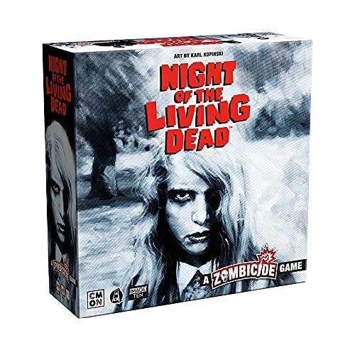  Zombicide Night of The Living Dead Board Game Strategy Board Game Cooperative Game for Teens and Adults Zombie Board Game Ages 14+ 1-6 Players Avg. Playtime 1 Hour Made by CMON