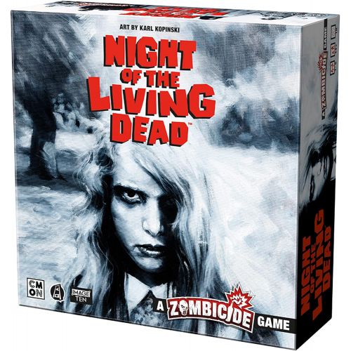  Zombicide Night of The Living Dead Board Game Strategy Board Game Cooperative Game for Teens and Adults Zombie Board Game Ages 14+ 1-6 Players Avg. Playtime 1 Hour Made by CMON