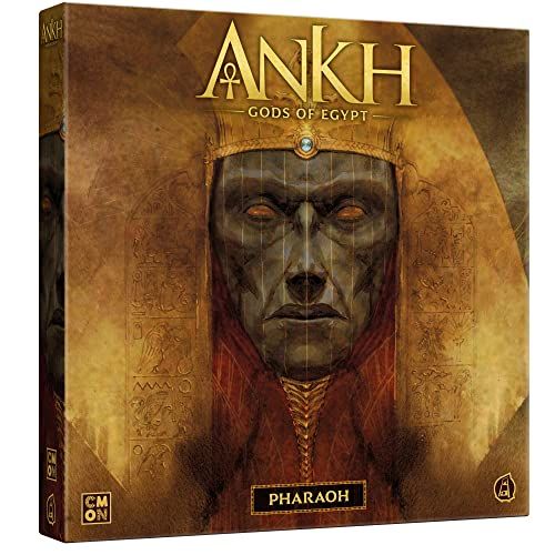  Ankh Gods of Egypt Board Game Pharaoh Expansion Ancient Egyptian Mythology Game Strategy Game for Adults and Teens Ages 14+ 2-5 Players Average Playtime 90 Minutes Made by CMON