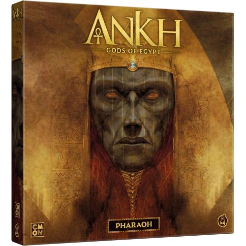  Ankh Gods of Egypt Board Game Pharaoh Expansion Ancient Egyptian Mythology Game Strategy Game for Adults and Teens Ages 14+ 2-5 Players Average Playtime 90 Minutes Made by CMON