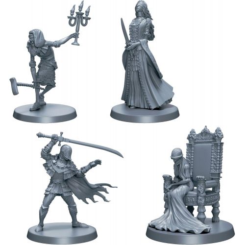  Bloodborne The Board Game Forsaken Cainhurst Castle Expansion Strategy Game Cooperative Game for Adults and Teens Ages 14+ 1-4 Players Average Playtime 60-90 Minutes Made by CMON