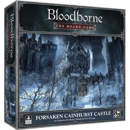  Bloodborne The Board Game Forsaken Cainhurst Castle Expansion Strategy Game Cooperative Game for Adults and Teens Ages 14+ 1-4 Players Average Playtime 60-90 Minutes Made by CMON