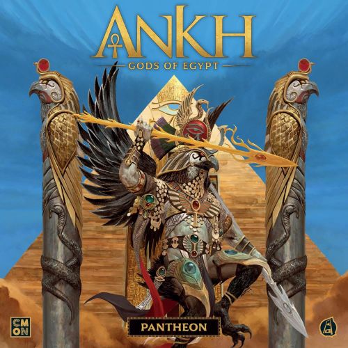  CMON Ankh Gods of Egypt Board Game Pantheon Expansion Ancient Egyptian Mythology Game Strategy Game for Adults and Teens Ages 14+ 2-5 Players Average Playtime 90 Minutes Made