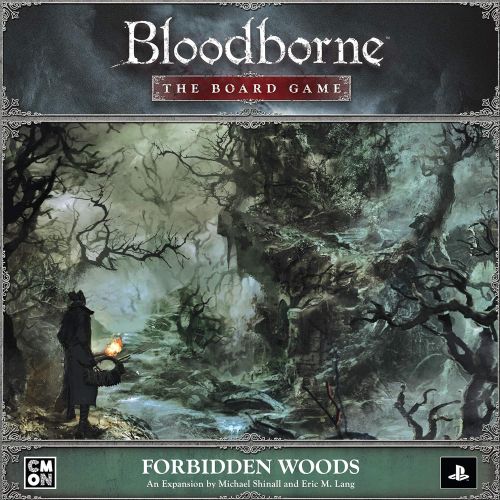  Bloodborne The Board Game Forbidden Woods Expansion Strategy Game Horror Game Cooperative Game for Adults and Teens Ages 14+ 1-4 Players Average Playtime 60-90 Minutes Made by CMON