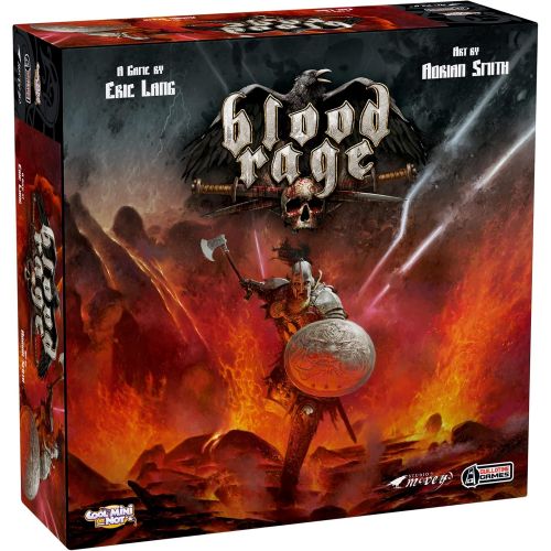  CMON Blood Rage Board Game (Core Box) Strategy Game Viking Fantasy Board Game Tabletop Miniatures Battle Game for Adults and Teens Ages 14+ 2-4 Players Avg. Playtime 60-90 Mins Made by