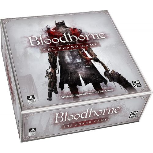  Bloodborne The Board Game Strategy Game Horror Game Adventure Game Cooperative Game for Adults and Teens Ages 14+ 1-4 Players Average Playtime 60-90 Minutes Made by CMON