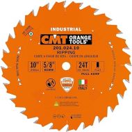 CMT 201.024.10 Industrial Ripping Saw Blade, 10-Inch. x 24 Teeth FTG Grind with 5/8-Inch. Bore, PTFE Coating